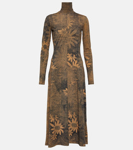 MM6 Maison Margiela Floral midi dress