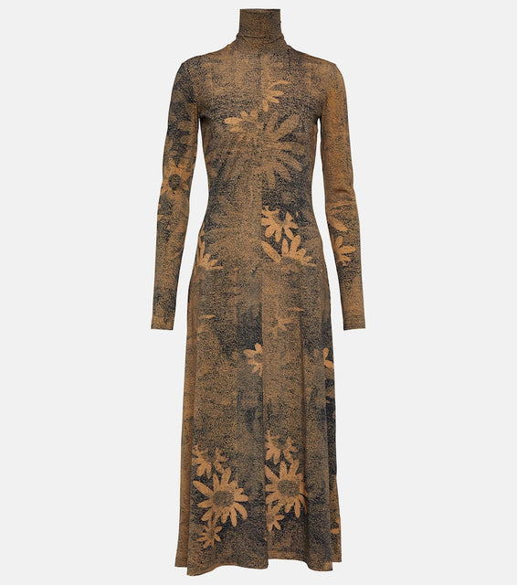 MM6 Maison Margiela Floral midi dress