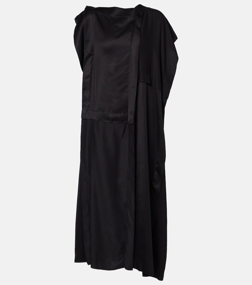 MM6 Maison Margiela Gathered midi dress. MM6 Maison Margiela 褶皱中长连衣裙