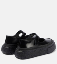 MM6 Maison Margiela Leather Mary Jane flats