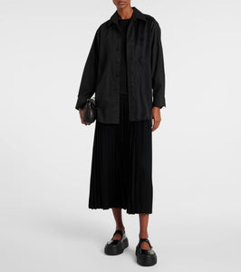 MM6 Maison Margiela Leather Mary Jane flats