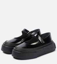MM6 Maison Margiela Leather Mary Jane flats