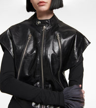 MM6 Maison Margiela Leather jacket