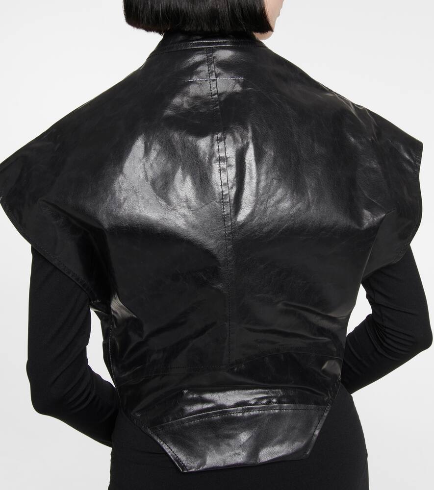 MM6 Maison Margiela Leather jacket