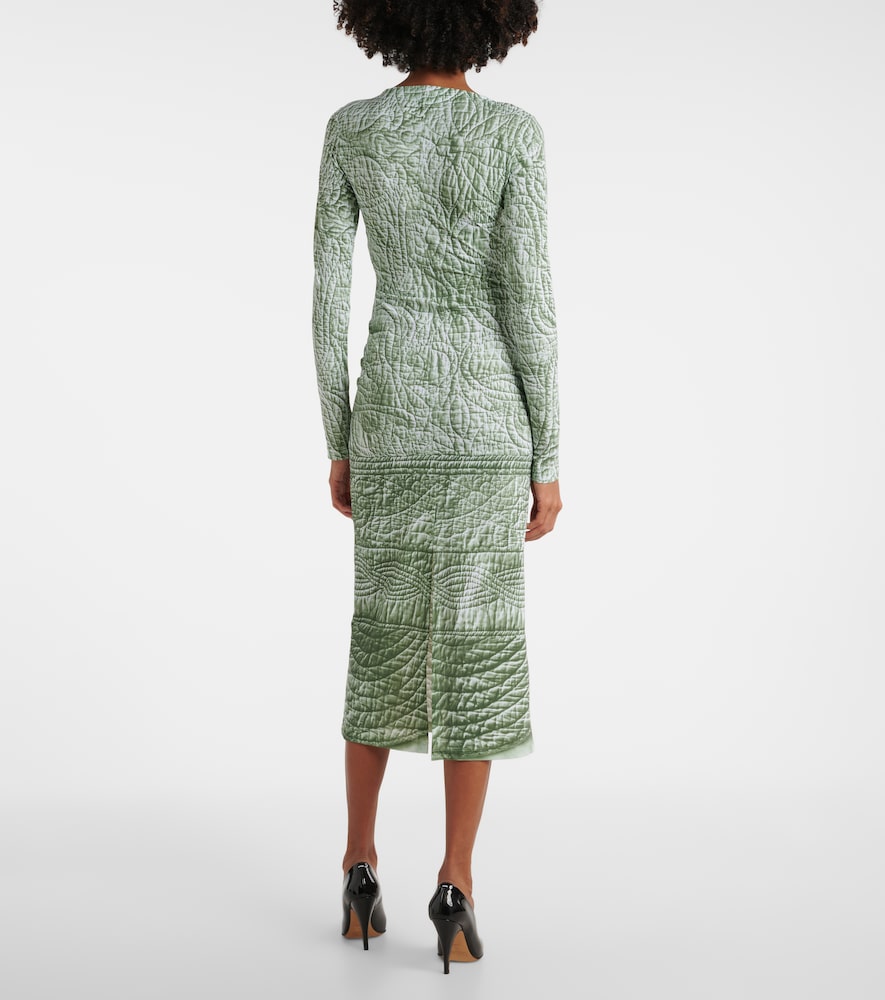 MM6 Maison Margiela Printed jersey midi dress