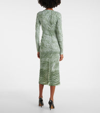 MM6 Maison Margiela Printed jersey midi dress