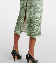 MM6 Maison Margiela Printed jersey midi dress