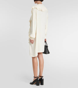 MM6 Maison Margiela Ruffle-trimmed minidress
