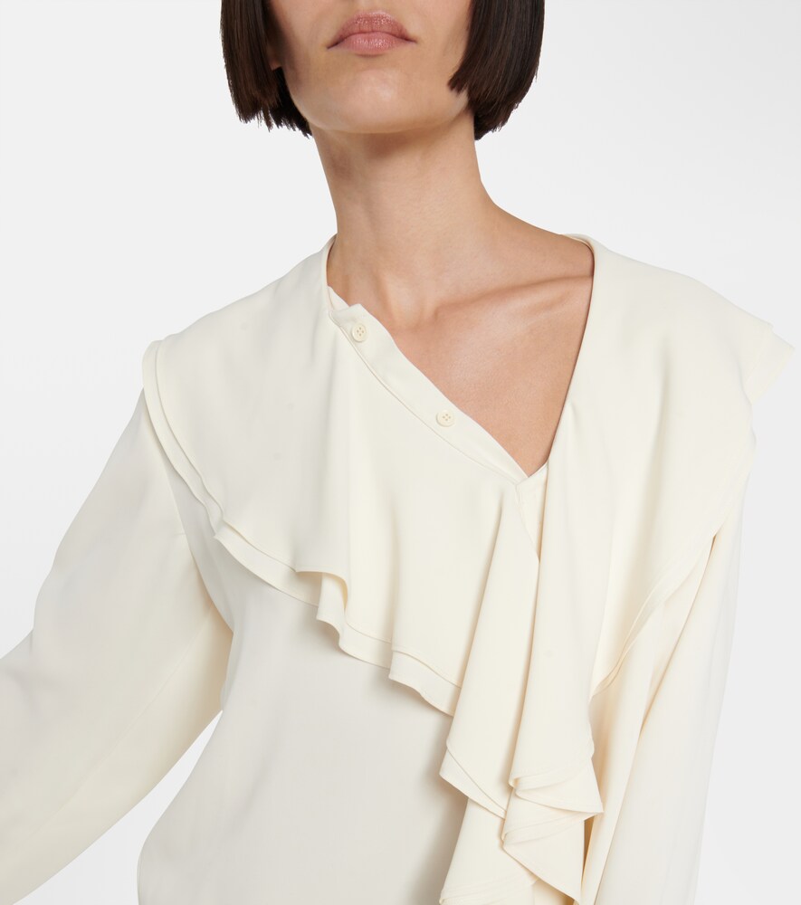 MM6 Maison Margiela Ruffle-trimmed minidress