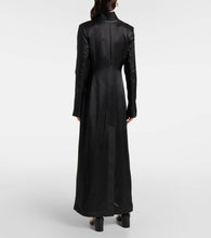 MM6 Maison Margiela Satin maxi dress