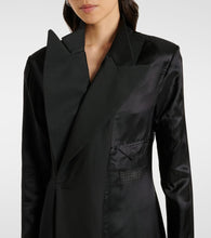 MM6 Maison Margiela Satin maxi dress