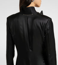 MM6 Maison Margiela Satin maxi dress