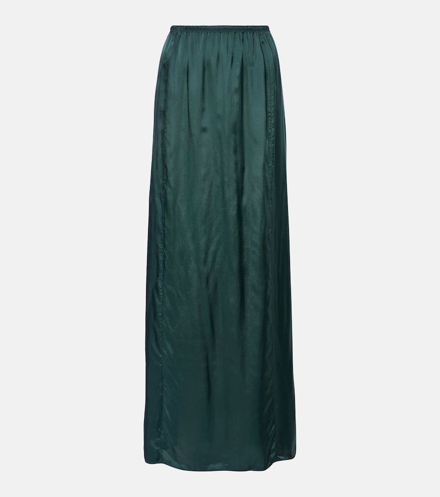 MM6 Maison Margiela Satin maxi skirt - MM6 Maison Margiela 缎面长裙