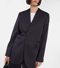 MM6 Maison Margiela Single-breasted wool-blend blazer