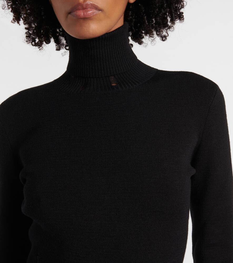 MM6 Maison Margiela Wool-blend minidress