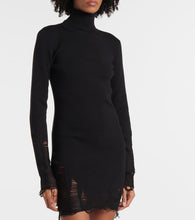 MM6 Maison Margiela Wool-blend minidress