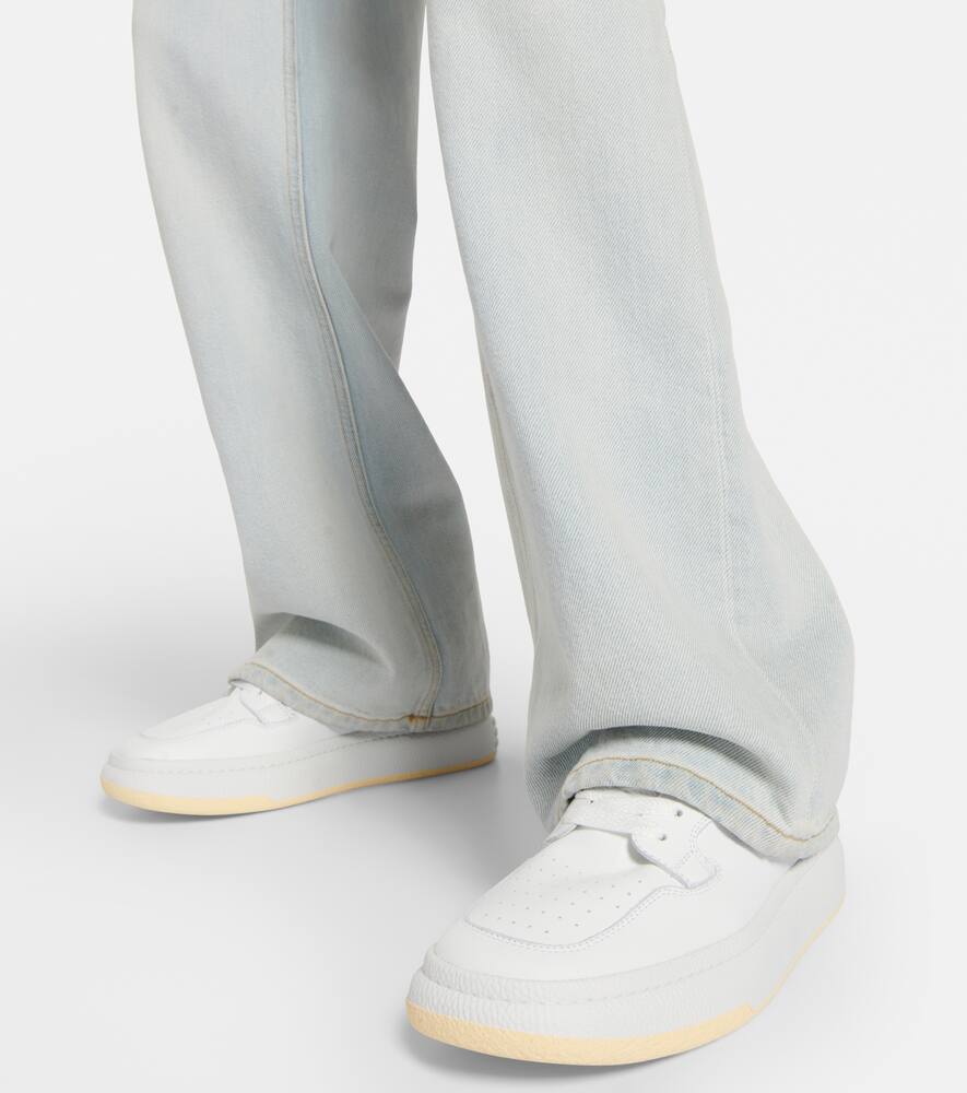 MM6 Maison Margiela x Salomon Cross Low leather sneakers