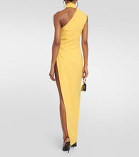 MÔNOT Asymmetric crêpe maxi dress