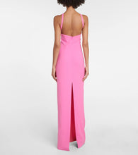 MÔNOT Cutout halterneck gown