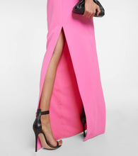 MÔNOT Cutout halterneck gown