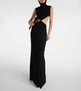 MÔNOT Cutout maxi dress