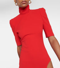 MÔNOT High-neck crêpe maxi dress