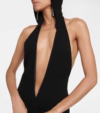 MÔNOT Hooded gown