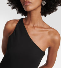 MÔNOT One-shoulder chiffon maxi dress