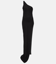 MÔNOT One-shoulder chiffon maxi dress