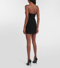 MÔNOT crêpe minidress