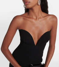 MÔNOT crêpe minidress
