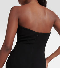 MÔNOT crêpe minidress
