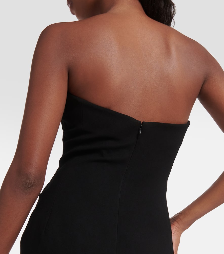 MÔNOT crêpe minidress