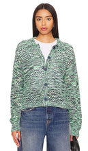 MONROW Space-dye Crochet Cardigan in Green - MONROW Cardigan au crochet teint par espacement en vert - MONROW 绿色段染钩编开衫 - MONROW Space-Dye-Häkel-Cardigan in Grün - MONROW Space-dye 크로셰 가디건그린 ​​색상 - MONROW Cardigan all'uncinetto Space-dye in verde
