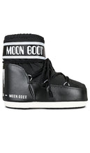 MOON BOOT Icon Low Nylon Boot in Black - MOON BOOT Icon - Bottines basses en nylon - Noir - MOON BOOT Icon 黑色低帮尼龙靴 - MOON BOOT Icon Niedriger Nylonstiefel in Schwarz - MOON BOOT 아이콘 로우 나일론 부츠 블랙 색상 - MOON BOOT Icon Stivale basso in nylon in nero
