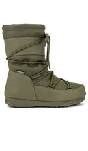 MOON BOOT Mid Rubber WP Boot in Olive - Botte mi-haute en caoutchouc MOON BOOT en olive - MOON BOOT 橄榄色中帮橡胶 WP 靴子 - MOON BOOT Mid Rubber WP Stiefel in Oliv - MOON BOOT 미드 러버 WP 부츠 올리브 색상 - Stivale MOON BOOT Mid Rubber WP in oliva