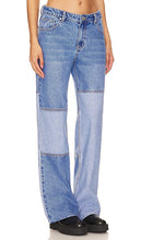 MORE TO COME Aluna Wide Leg Jean in Blue