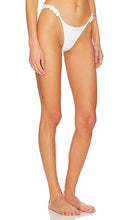 MORE TO COME Amelia Ruffle Bikini Bottom in White