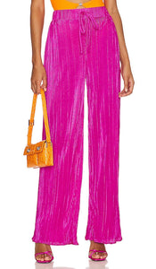 MORE TO COME Aria Pant in Fuchsia - PLUS À VENIR Pantalon Aria en Fuchsia - 更多即将推出 Aria 紫红色长裤 - WEITERE KOMMEN Aria Pant in Fuchsia - 추가 상품 Fuchsia Aria 팬츠 - ALTRI IN ARRIVO Aria Pant in fucsia