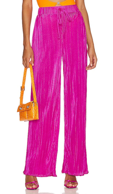 MORE TO COME Aria Pant in Fuchsia - PLUS À VENIR Pantalon Aria en Fuchsia - 更多即将推出 Aria 紫红色长裤 - WEITERE KOMMEN Aria Pant in Fuchsia - 추가 상품 Fuchsia Aria 팬츠 - ALTRI IN ARRIVO Aria Pant in fucsia