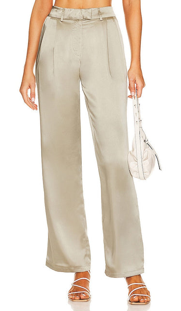 MORE TO COME Helena Pant in Sage - PLUS À VENIR Pantalon Helena en Sauge - 更多即将推出 Helena 鼠尾草长裤 - Es folgen noch weitere Helena-Hose in Salbei - 추가 상품 Helena 팬츠 - ALTRI IN ARRIVO Helena Pant in Sage