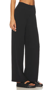 MORE TO COME Irena Wide Leg Pant in Black