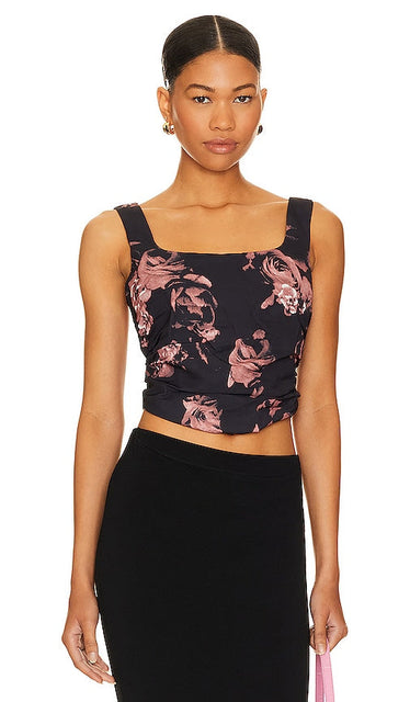 MORE TO COME Simon Top in Black - PLUS À VENIR Top Simon en Noir - 更多即将推出 Simon 黑色上衣 - Es folgen noch weitere Simon-Tops in Schwarz - MORE TO COME 사이먼 탑 in 블랙 - ALTRI IN ARRIVO Simon Top in nero