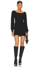 MORE TO COME Simone Cable Knit Dress in Black - PLUS À VENIR Robe en maille torsadée Simone en noir - 更多即将推出 Simone 黑色绞花针织连衣裙 - Es folgen noch weitere Simone-Zopfstrickkleid in Schwarz - 추가 상품 Simone 케이블 니트 드레스블랙 색상 - ALTRI IN ARRIVO Simone Abito in maglia a trecce in nero