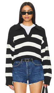 MORE TO COME Tatia Sweater in Black - PLUS À VENIR Pull Tatia en Noir - 更多即将推出 Tatia 黑色毛衣 - Es folgen noch weitere Tatia-Pullover in Schwarz - MORE TO COME 타티아 스웨터블랙 색상 - ALTRI IN ARRIVO Maglione Tatia in nero
