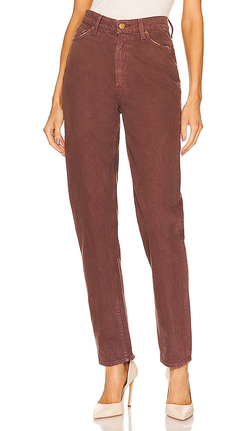 MOTHER SNACKS! High Waisted Twizzy Skimp in Brown - MÈRE COLLATIONS ! Twizzy Skimp taille haute en marron - 妈妈零食！棕色高腰 Twizzy 紧身连衣裙 - MUTTER-SNACKS! Hoch taillierter Twizzy Skimp in Braun - 어머니 간식! 하이웨이스트 트위지 스킵프 브라운 색상 - SNACK DELLA MADRE! Twizzy Skimp a vita alta in marrone