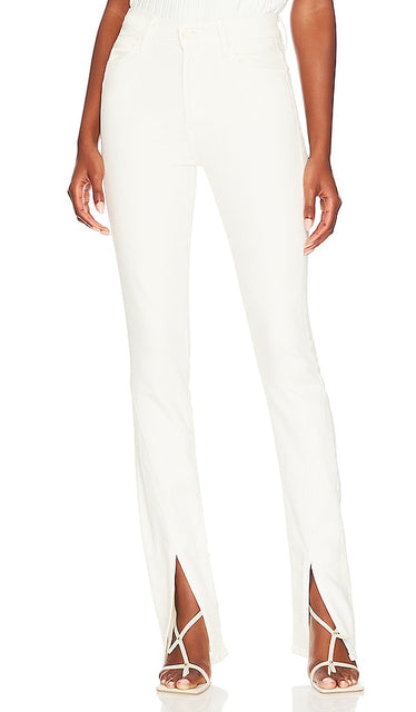 MOTHER The Rascal Sliced Up Heel in White - MOTHER The Rascal Talon tranché en blanc - MOTHER The Rascal 白色切片高跟鞋 - MUTTER The Rascal Sliced ​​Up Heel in Weiß - MOTHER The Rascal 슬라이스 업 힐 화이트 색상 - MADRE Il mascalzone con tacco a fette in bianco