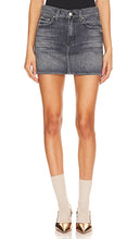 MOTHER The Ditcher Mini Skirt in Grey