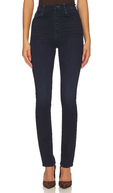 MOTHER High Waisted Pixie Rail Skimp in Black - MOTHER Pixie Rail Skimp taille haute en noir - MOTHER 黑色高腰精灵裙裙 - MOTHER Pixie Rail Skimp mit hoher Taille in Schwarz - MOTHER 하이웨이스트 픽시 레일 스킵프 블랙 색상 - MOTHER Pixie Rail Skimp a vita alta in nero