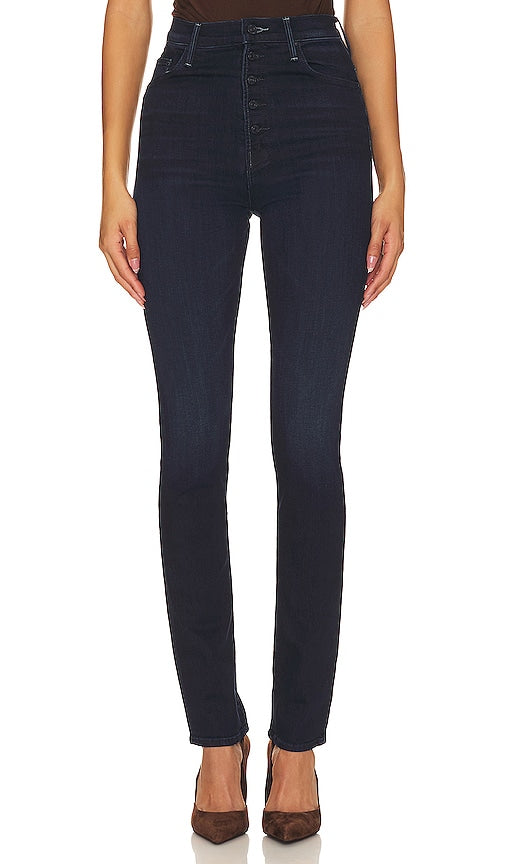 MOTHER High Waisted Pixie Rail Skimp in Black - MOTHER Pixie Rail Skimp taille haute en noir - MOTHER 黑色高腰精灵裙裙 - MOTHER Pixie Rail Skimp mit hoher Taille in Schwarz - MOTHER 하이웨이스트 픽시 레일 스킵프 블랙 색상 - MOTHER Pixie Rail Skimp a vita alta in nero